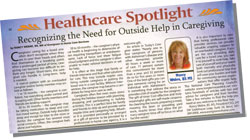 Article - Recognizing the Need for Outside Help in Caregiving