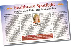 Article - Respite Care: Relief and Revitalization