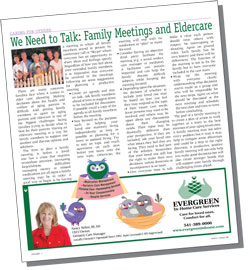 We Need to Talk: Family Meetings and Eldercare