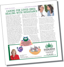 Article - Caring For Loved Ones: Dealing With Resistance